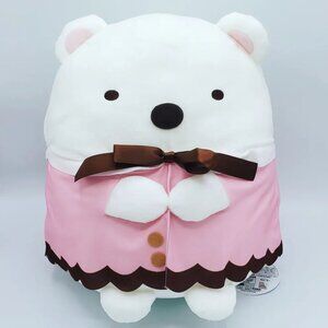 Sumikkogurashi Shirokuma Pink Dress Plushy